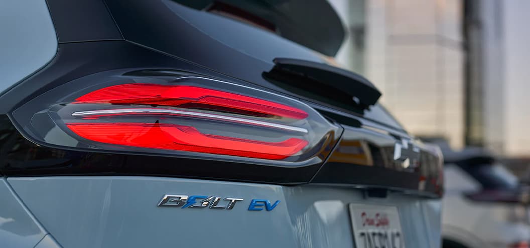 Chevy Bolt rear tail lights profile