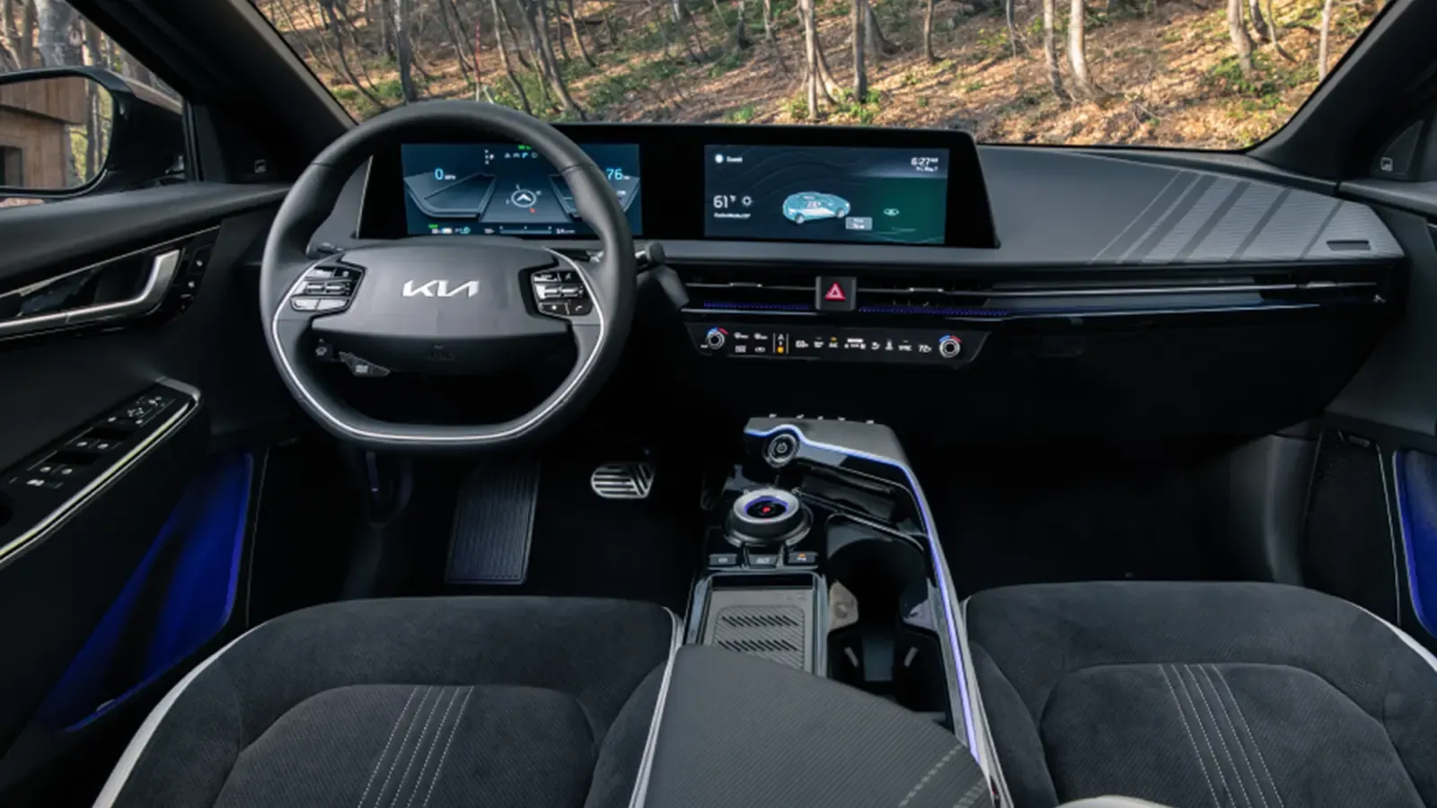 New All-Electric Kia EV6 Interior