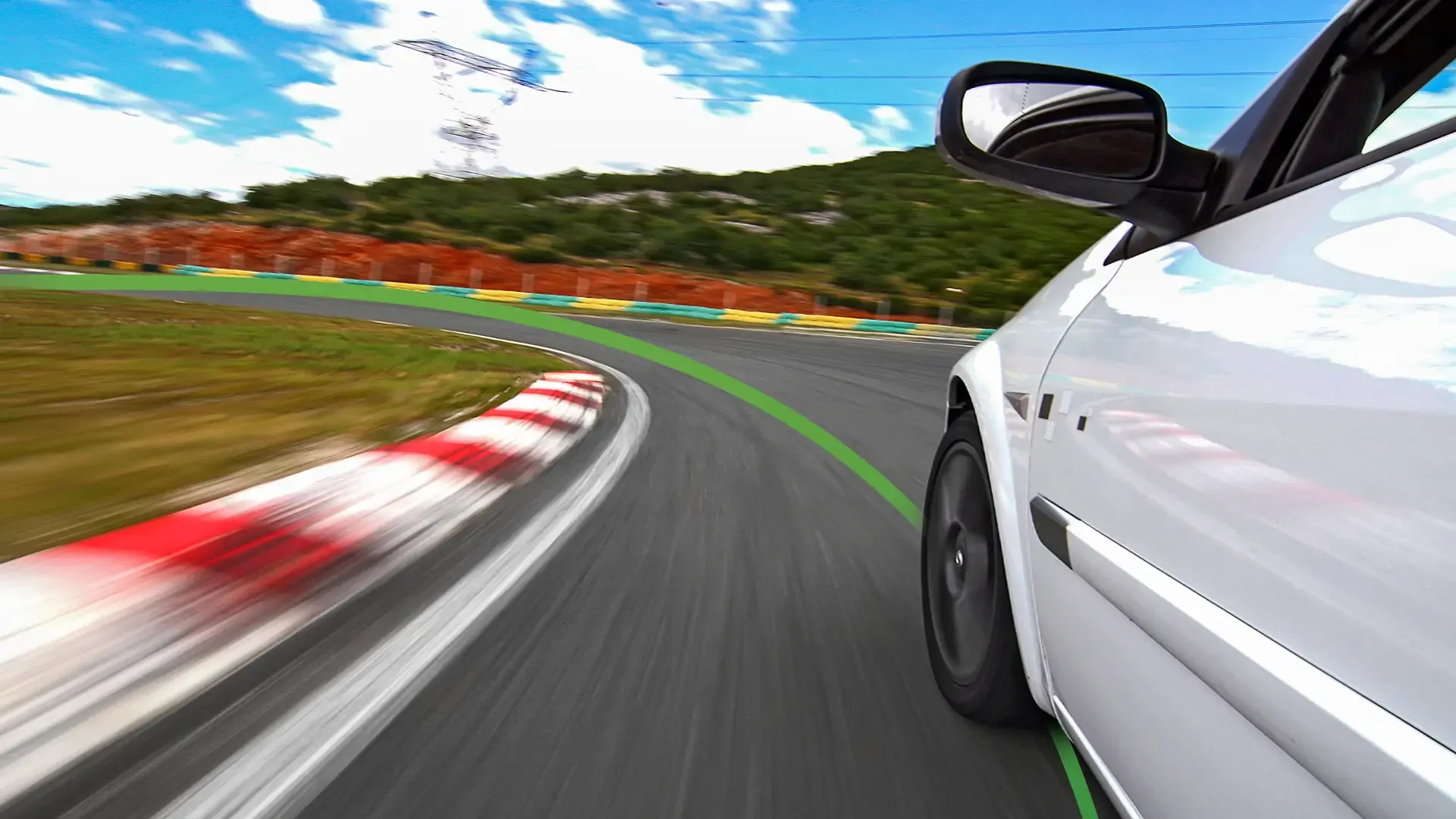 Dramatic Racing shot