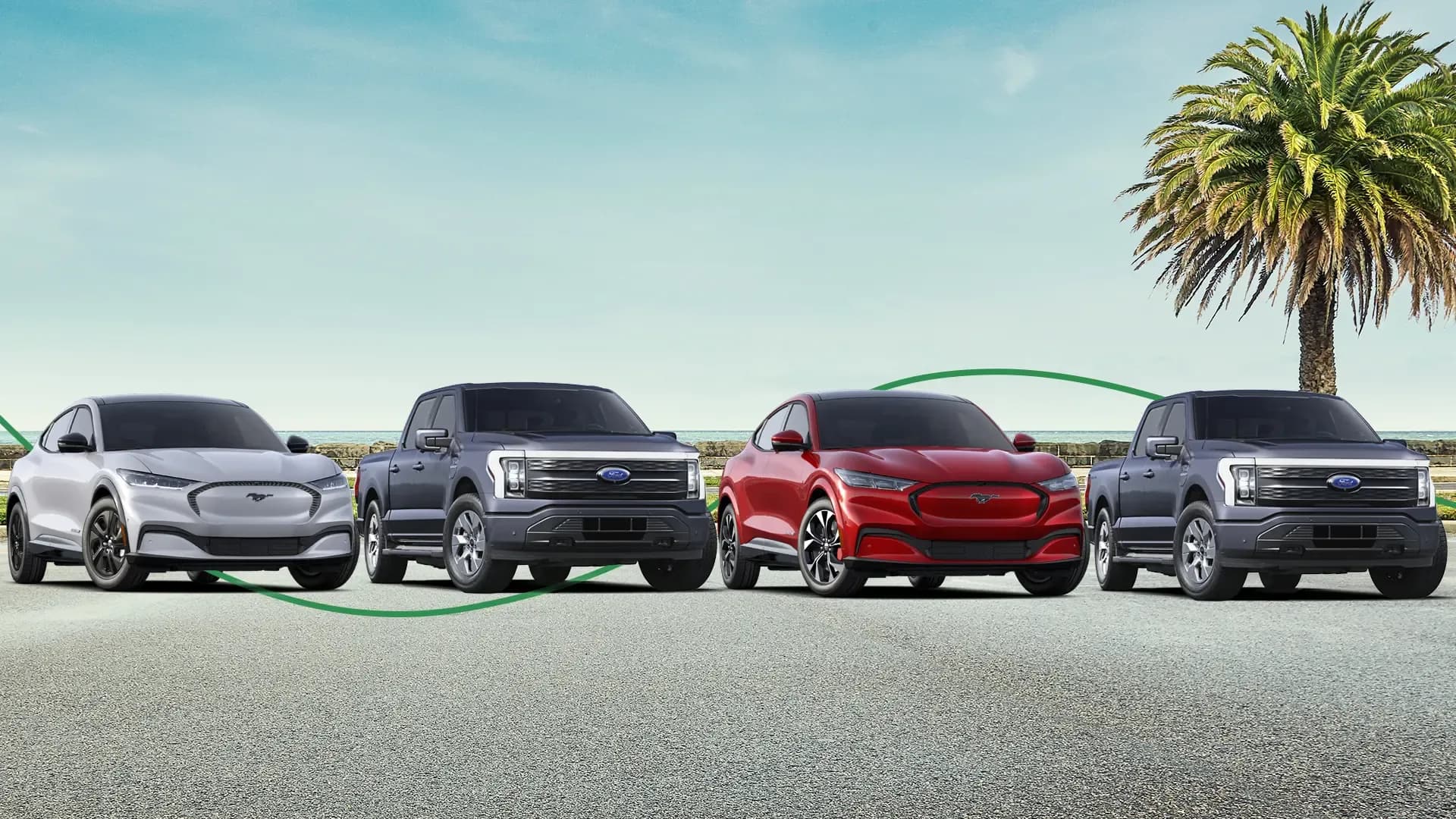 Ford EV car Line up