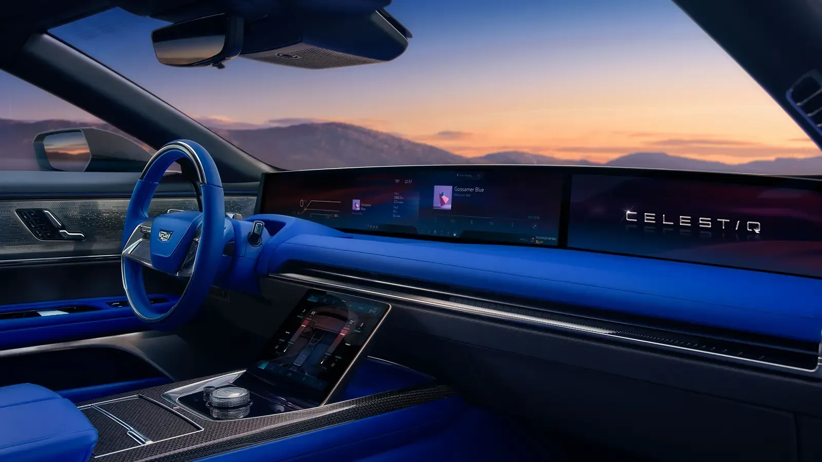 Interior of Cadillac Celestiq 
