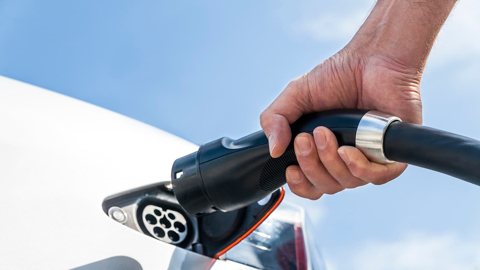 CHARGING EV CAR