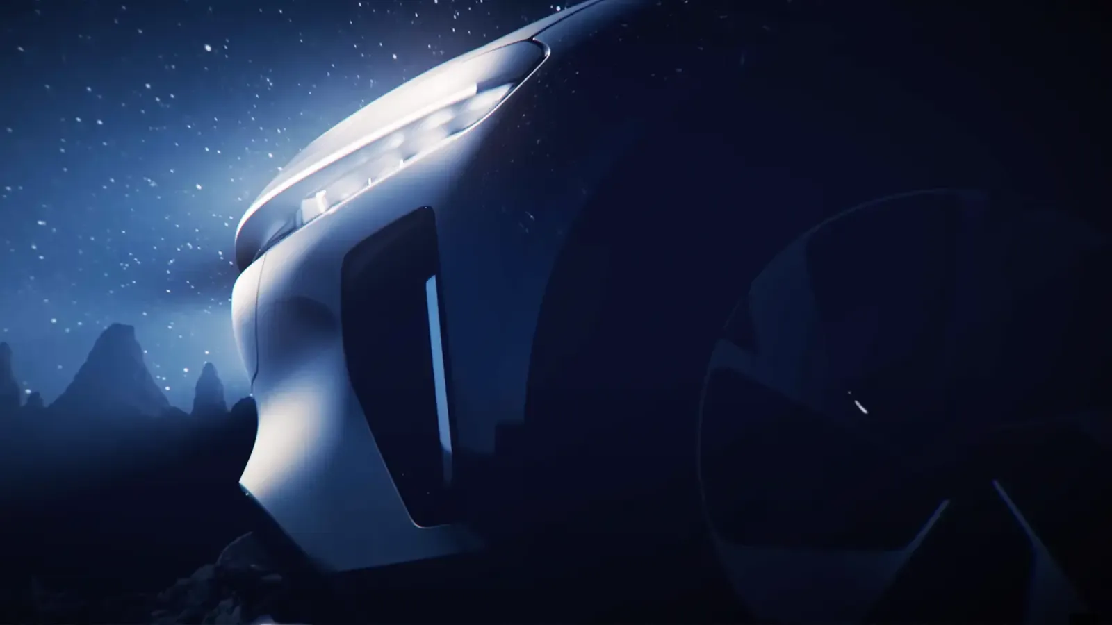 close up of Lucid Gravity