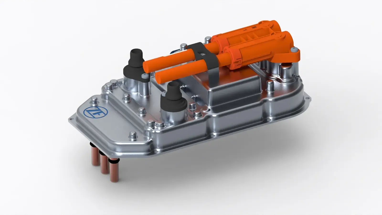 Side view of the next-gen ZF inverter