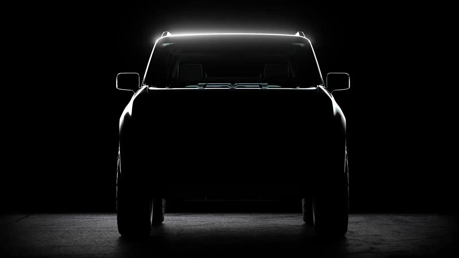 2027 Scout SUV and Pickup model front view