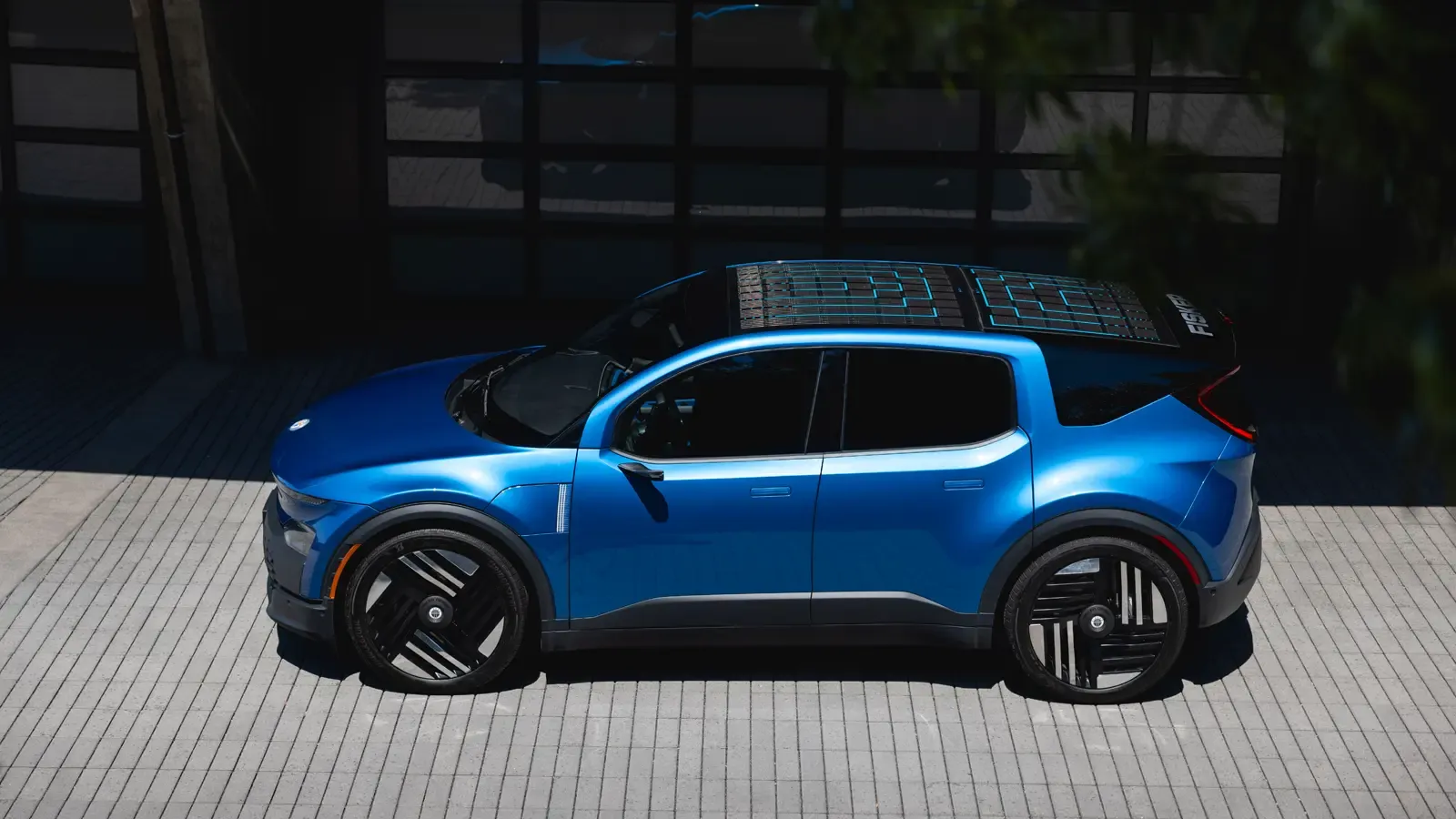 Fisker Pear aerial view