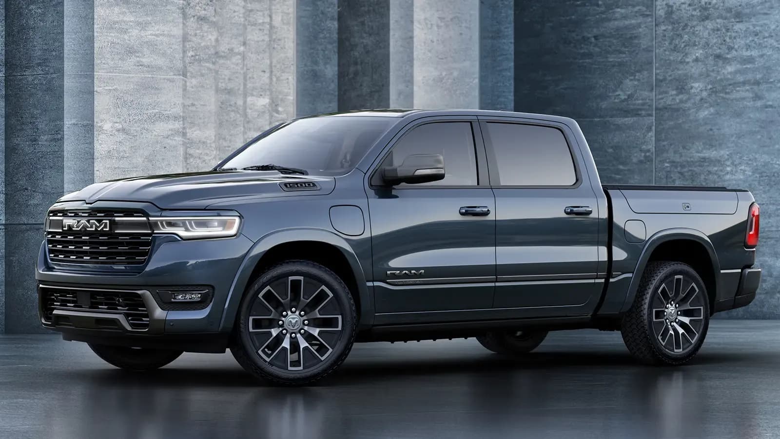 Ram 1500 Ramcharger exterior side profile 