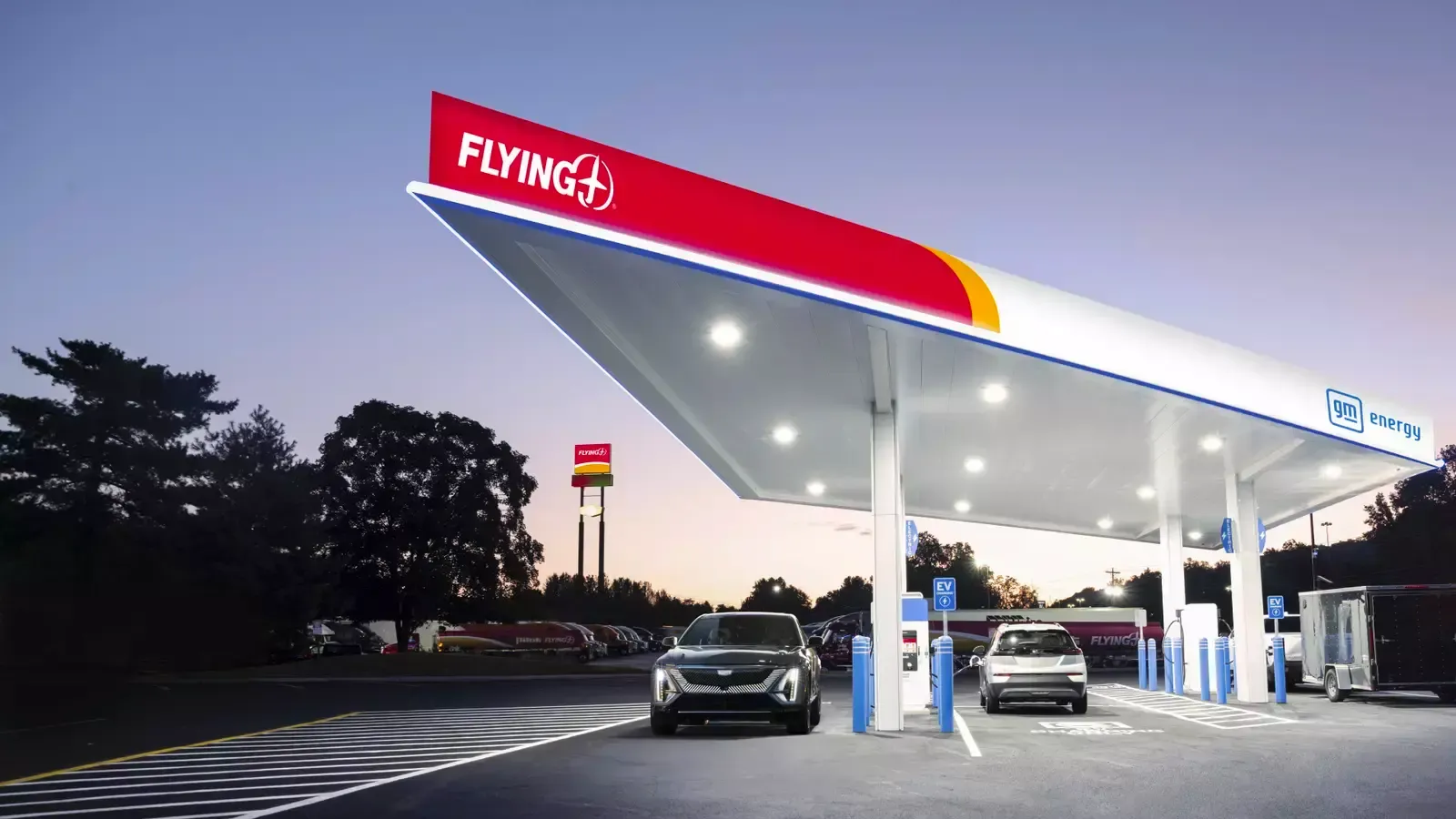 Pilot and Flying J Travel Center EV Charging Station