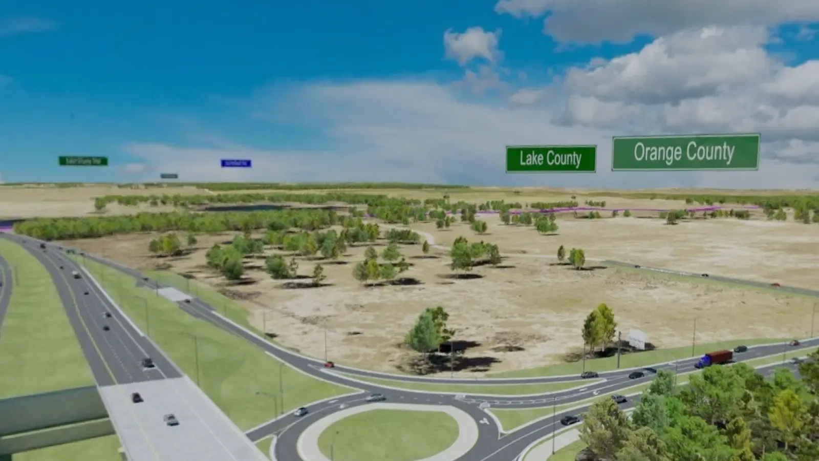 Lake-Orange Expressway model