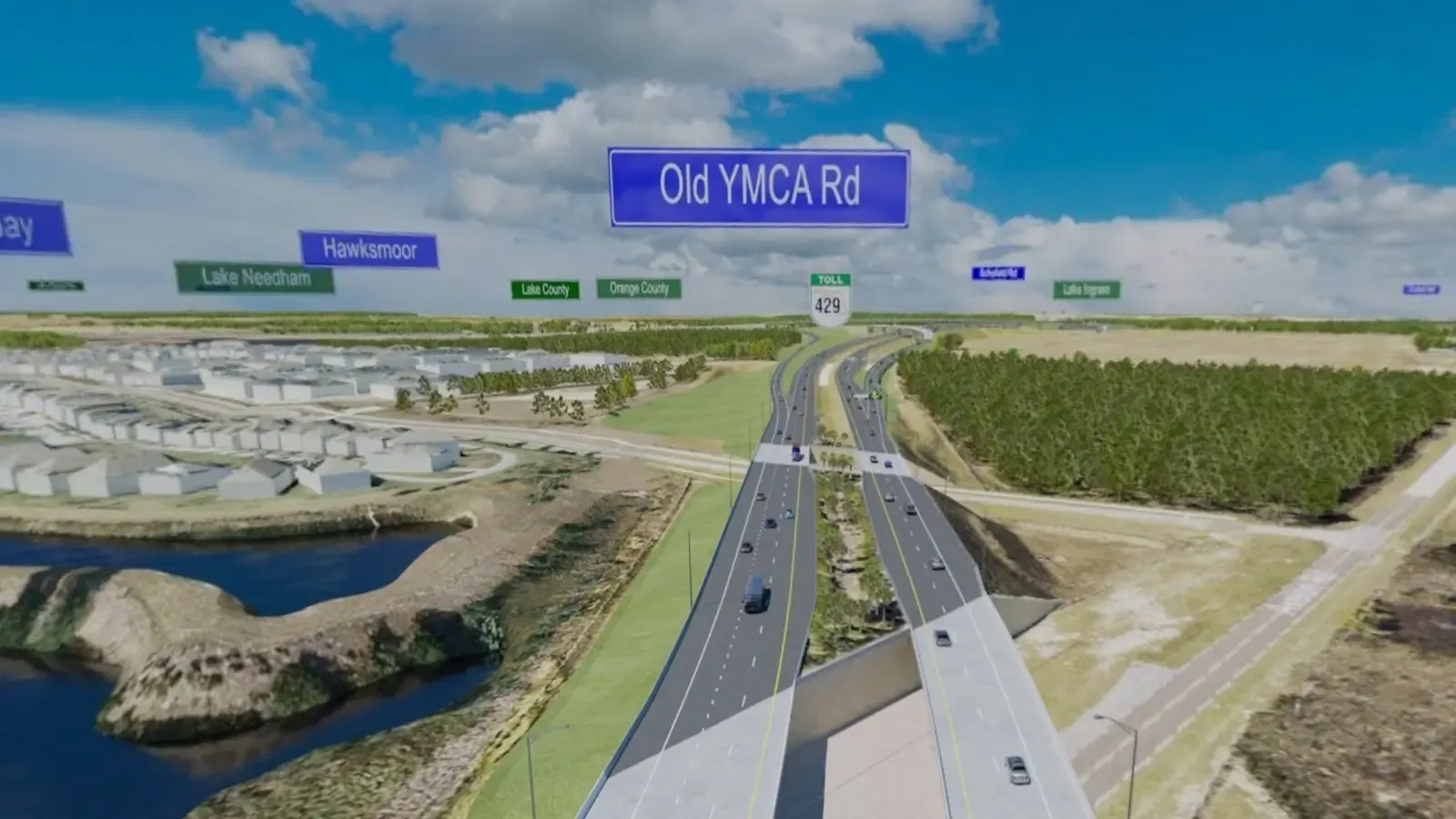State Route 516 Expressway model 