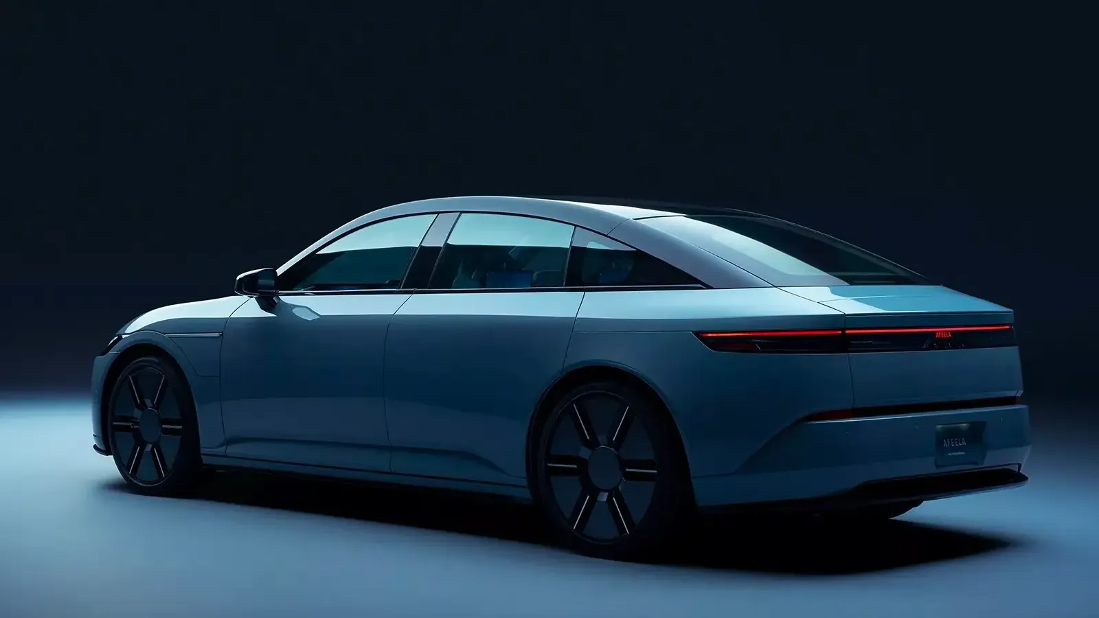 Afeela Sedan exterior model side view 