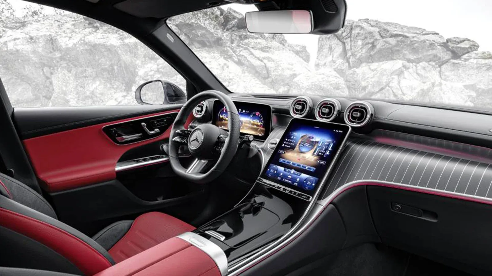 GLC350e Interior Dashboard 