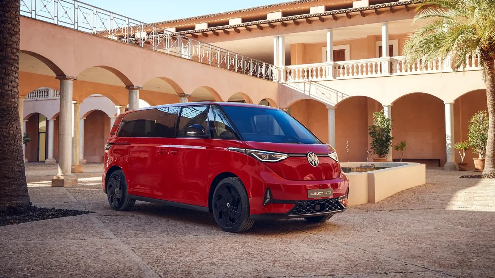 Red Volkswagen ID.Buzz 