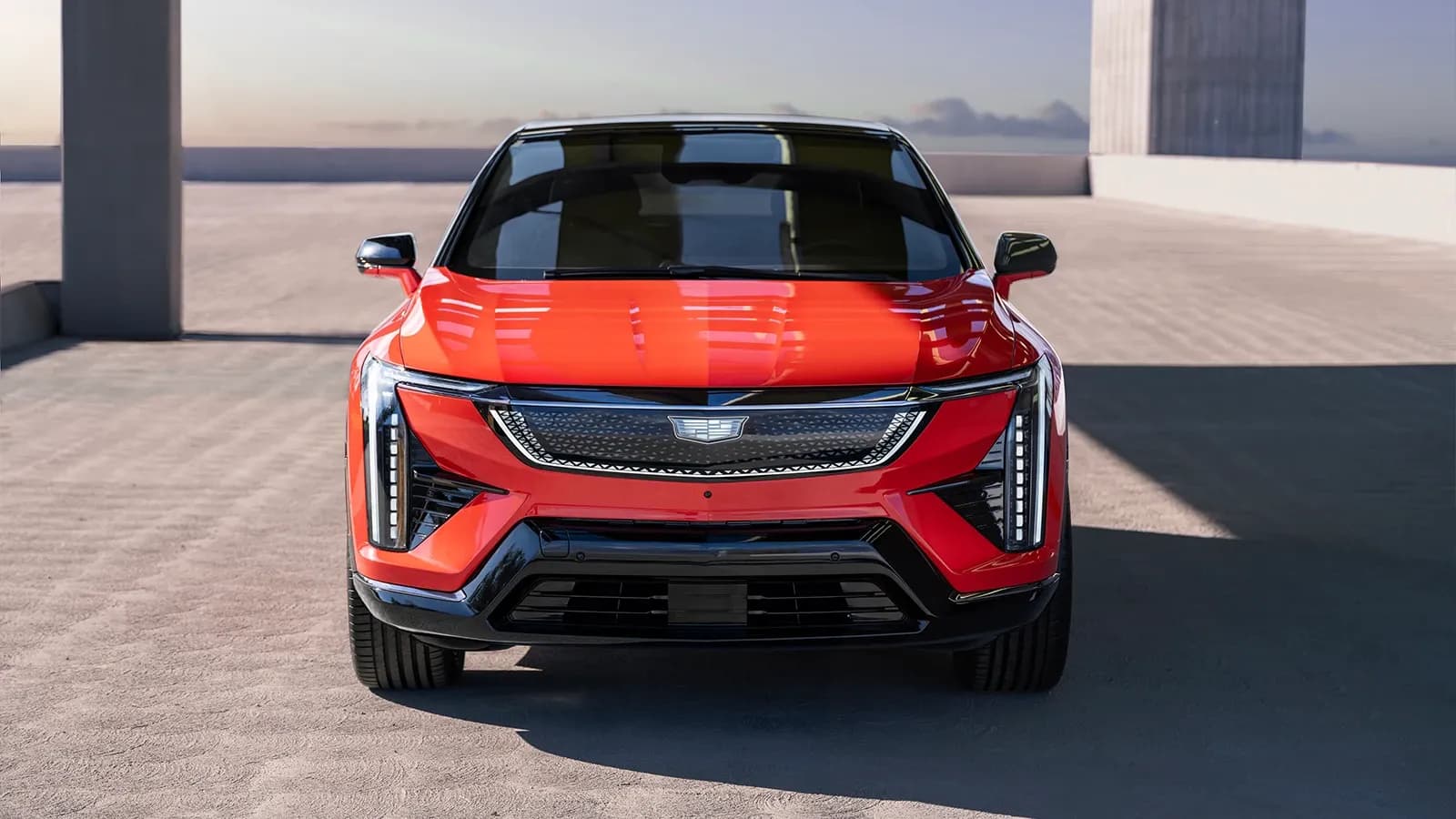 red 2025 Cadillac Optiq