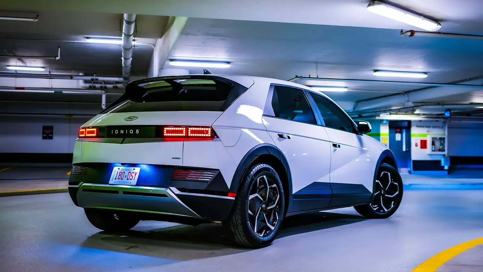 White Hyundai Ioniq 5