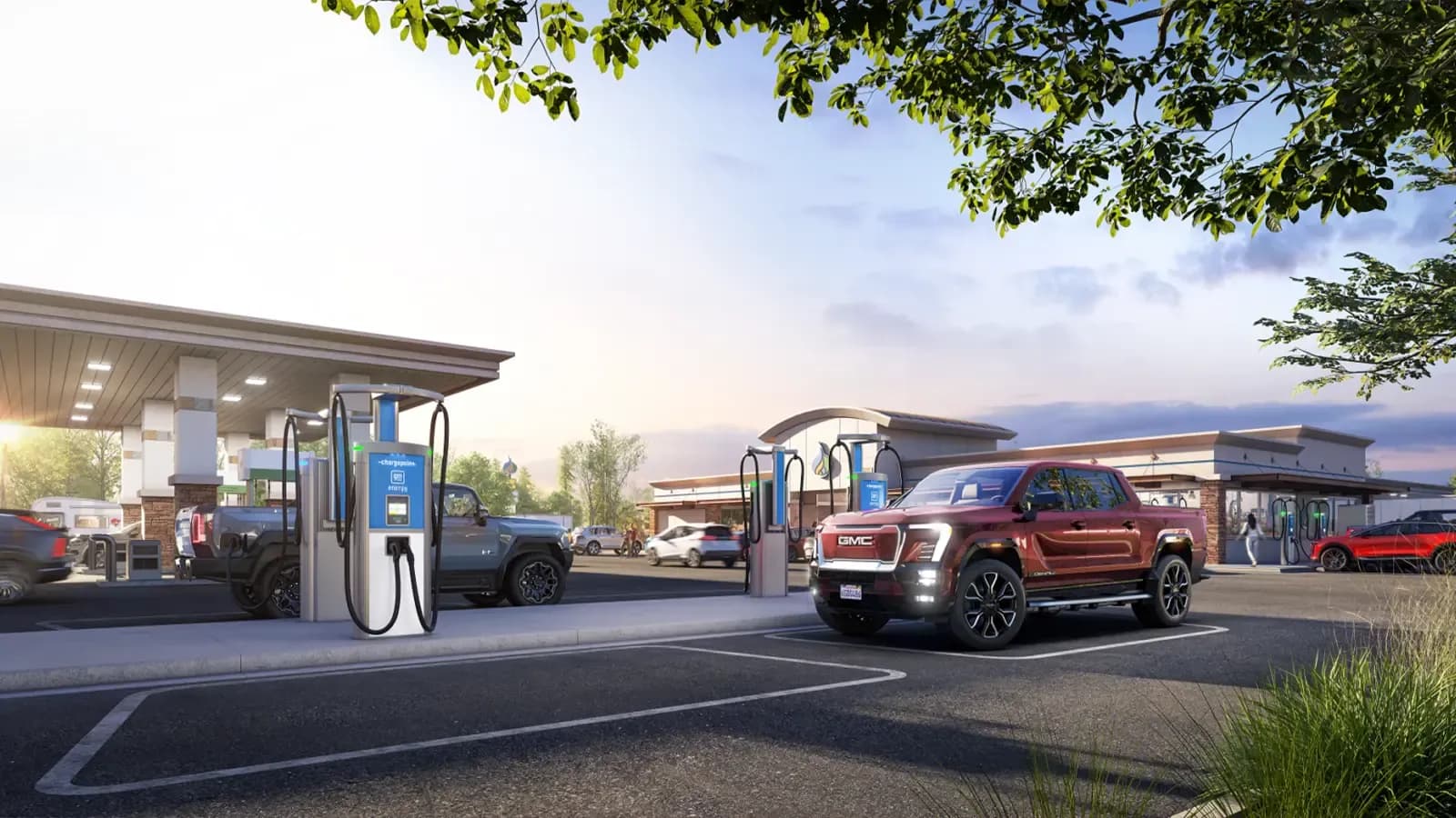 public EV chargers