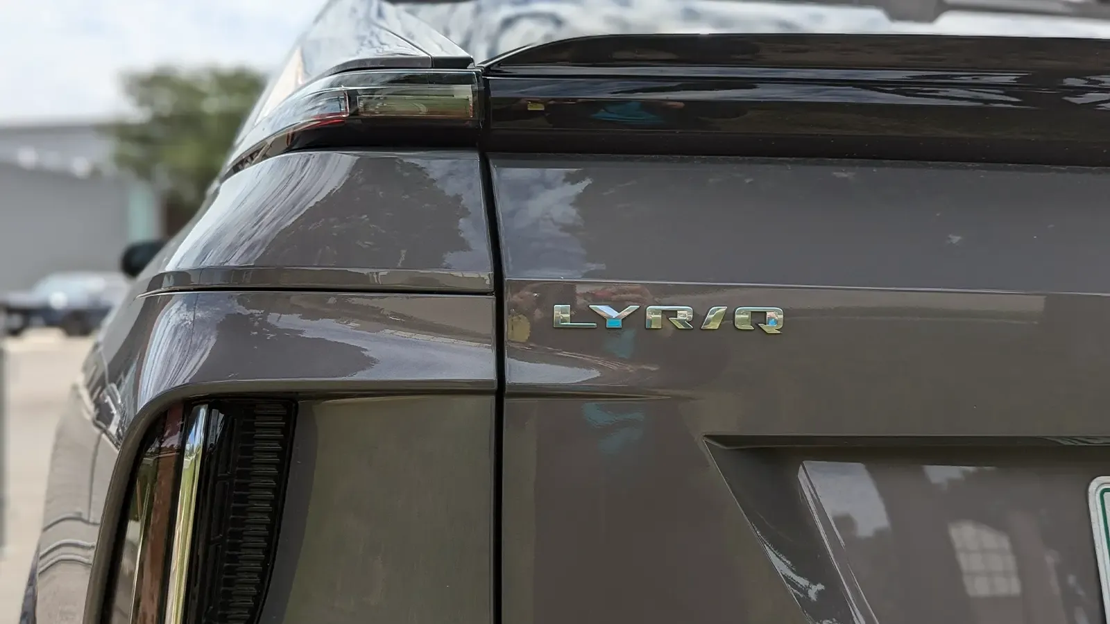 close up of Lyriq exterior detailing