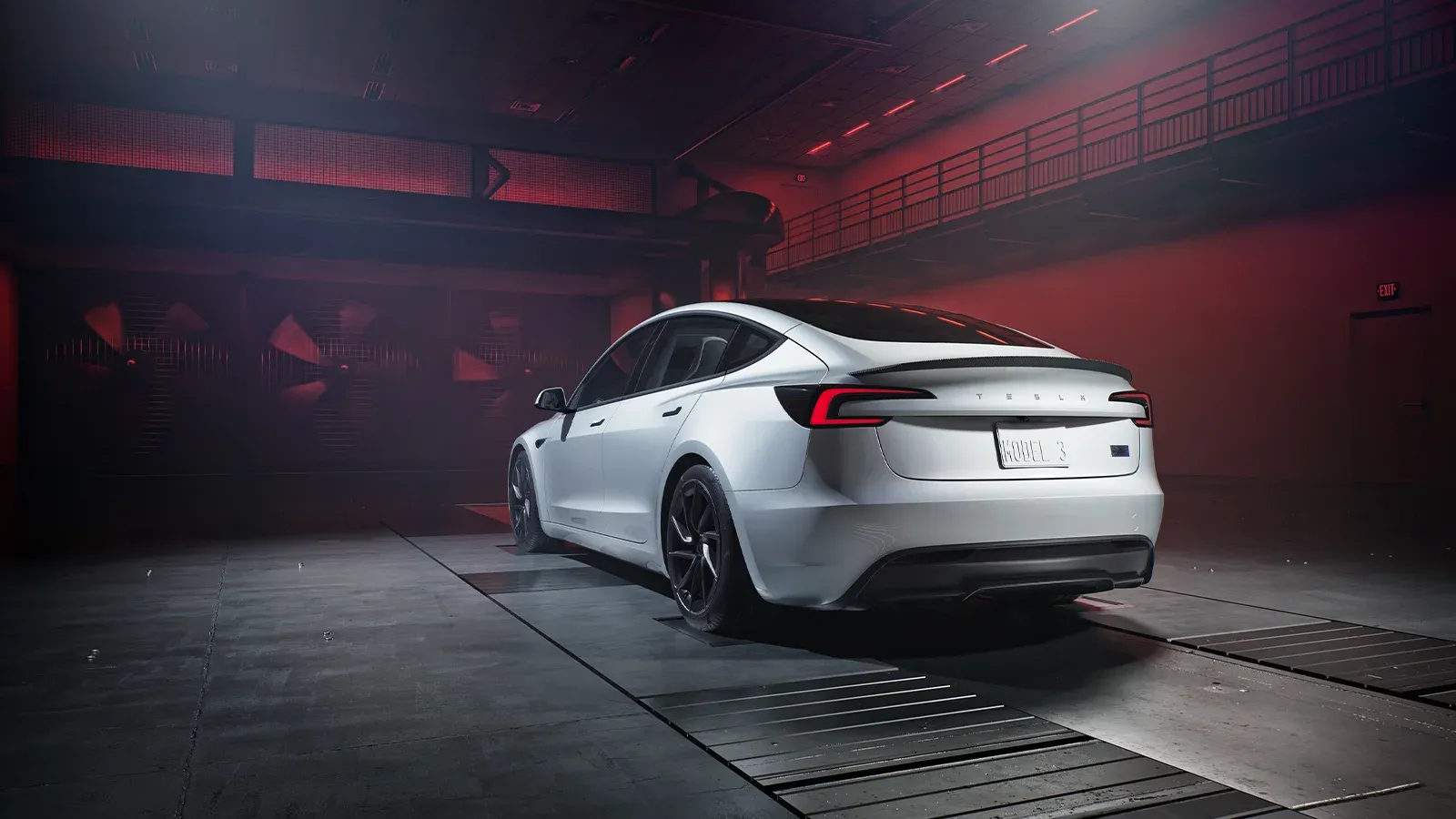 silver Tesla Model 3