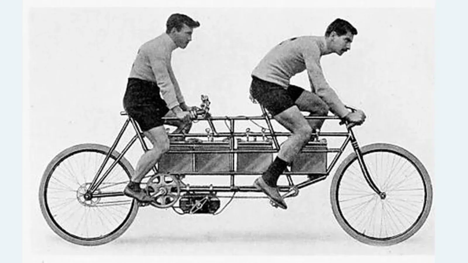 old two-seat e-Bike 