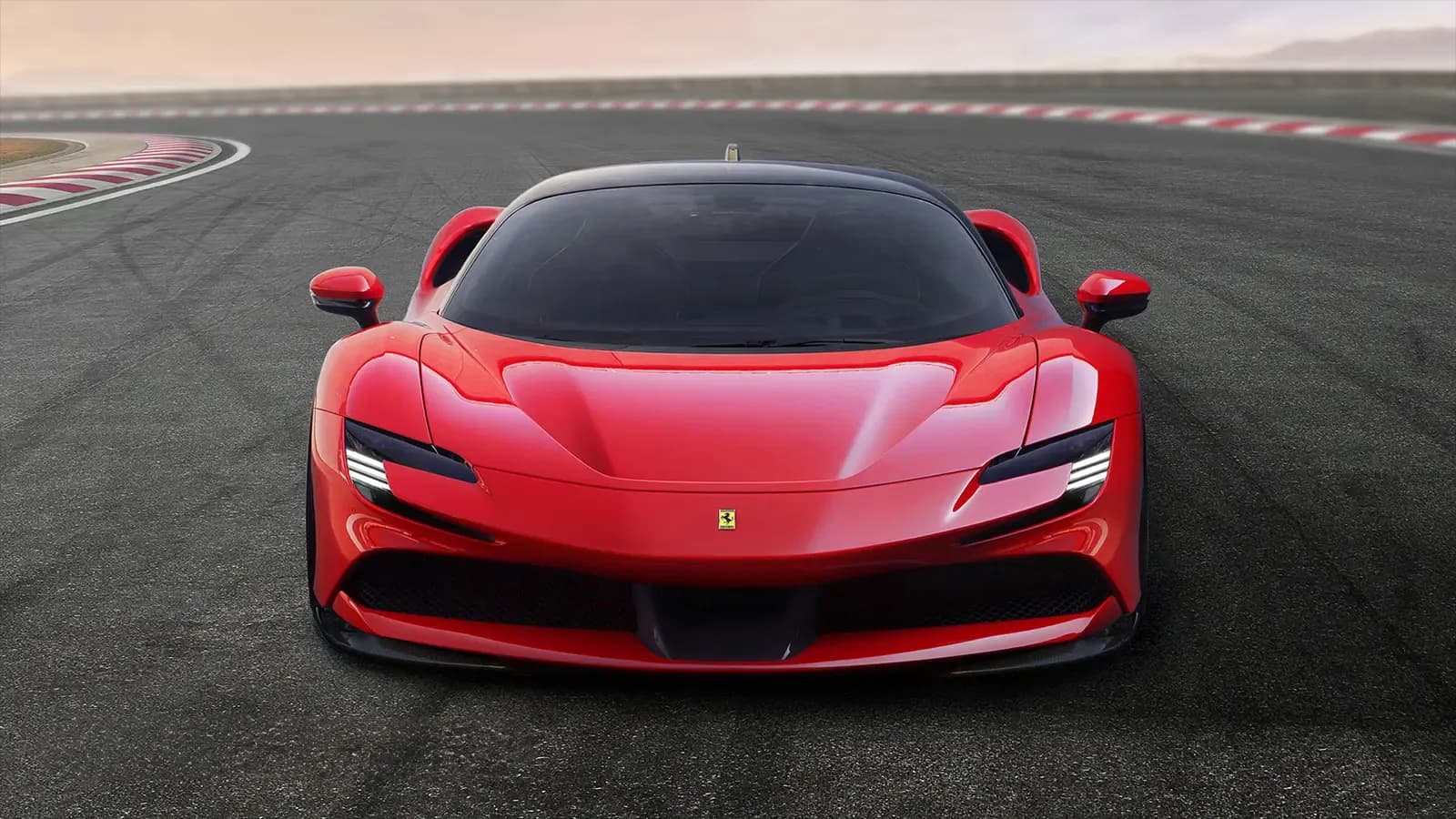 Red Ferrari SF90 Stradale