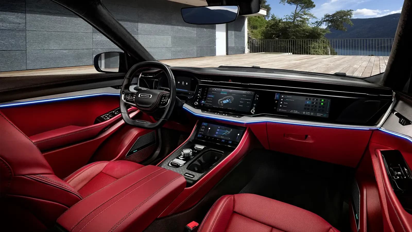 2025 Jeep Wagoneer Launch edition ev interior