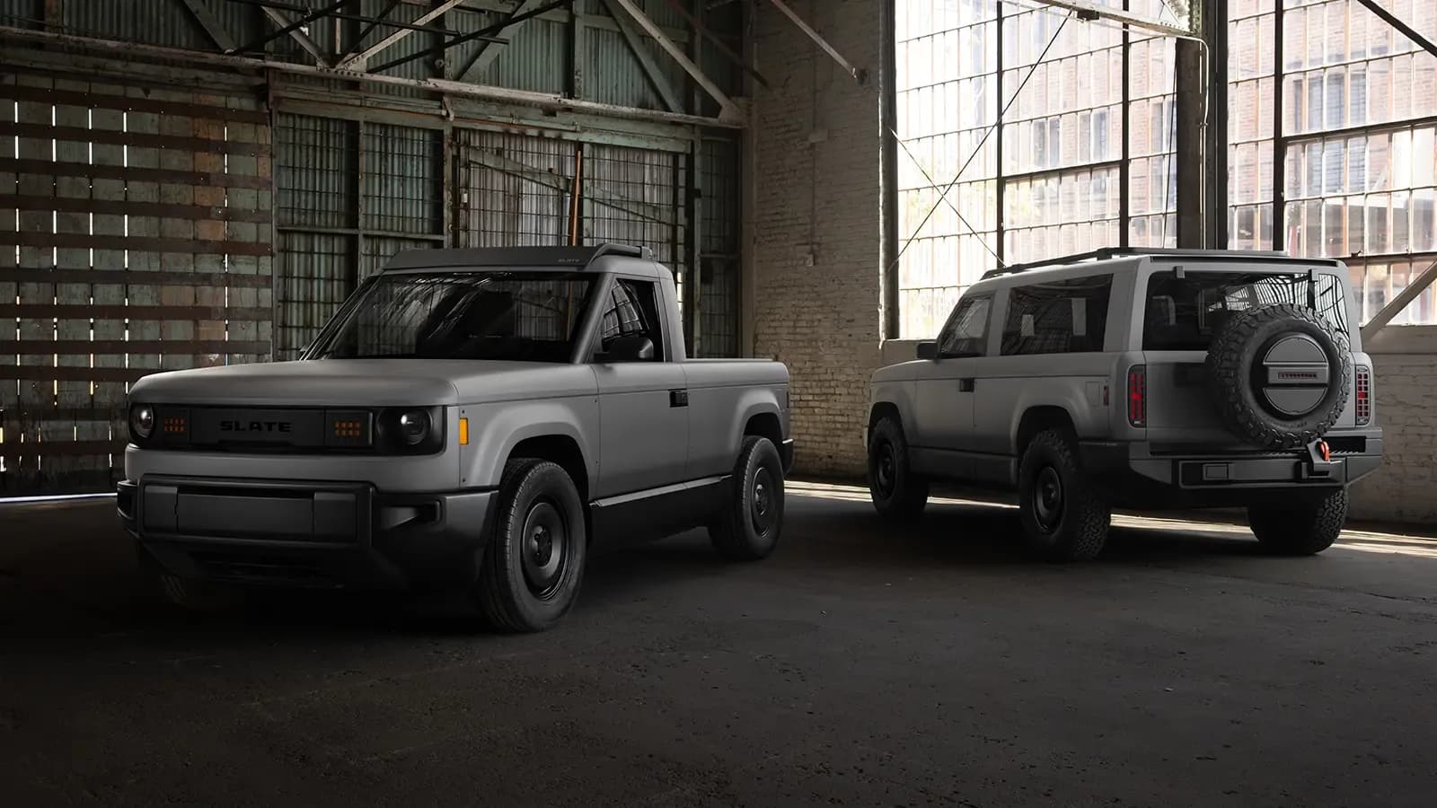 Slate Pick Up truck