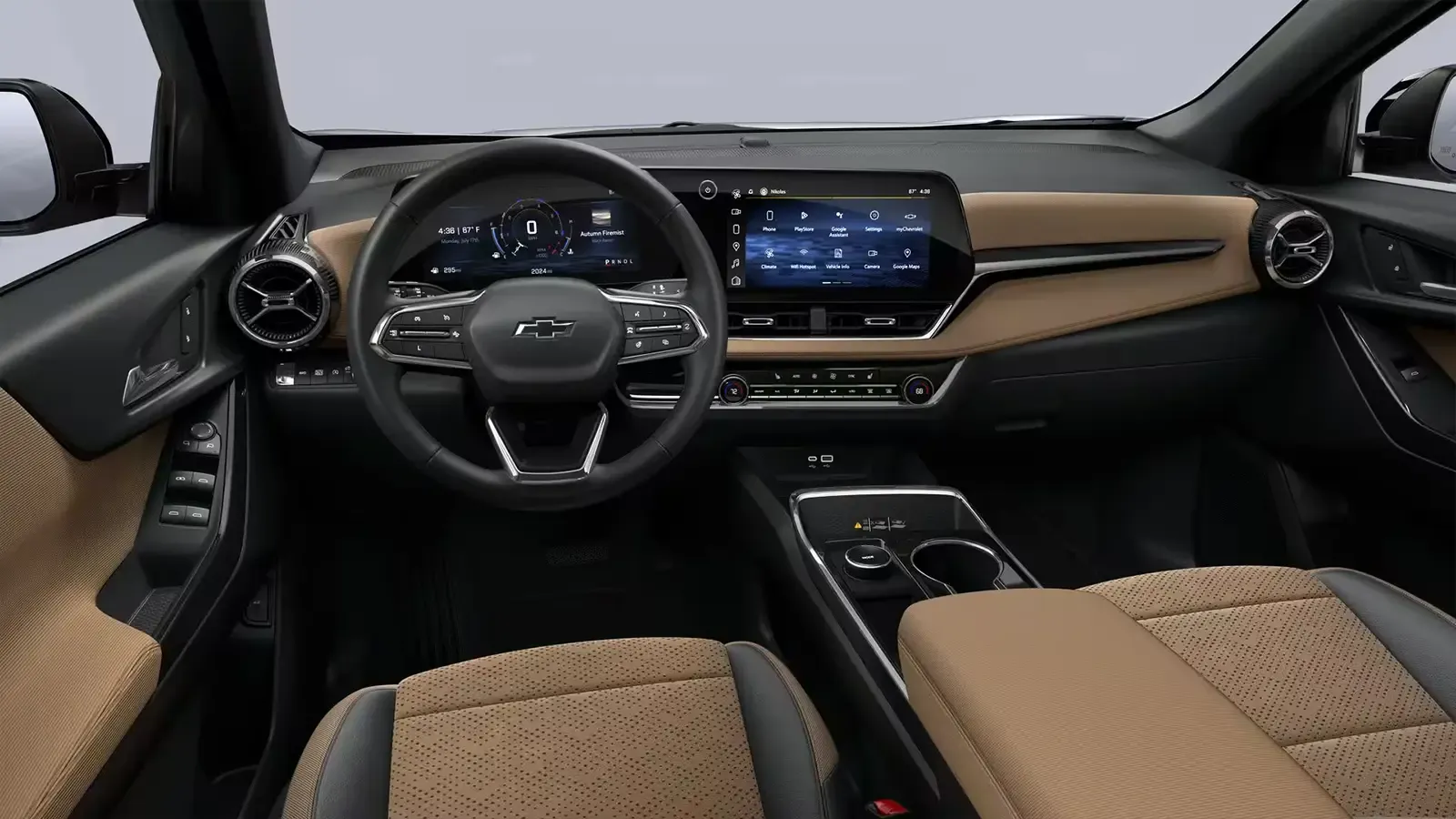 Drivers side interior of a 2025 Chevrolet Equinox