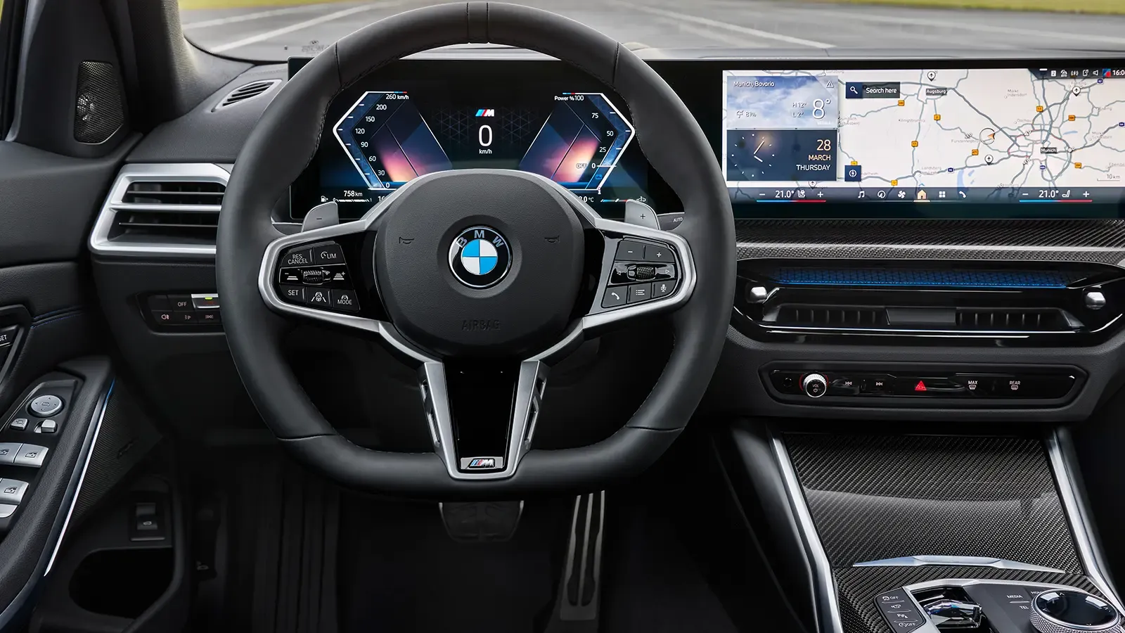 2025 BMW 330i drivers interior