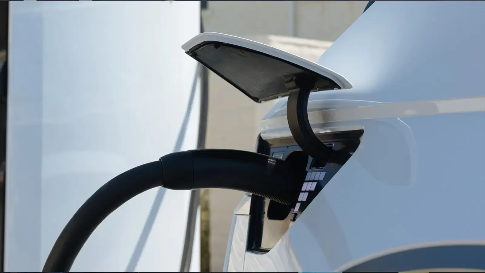 Charging a Hyundai EV