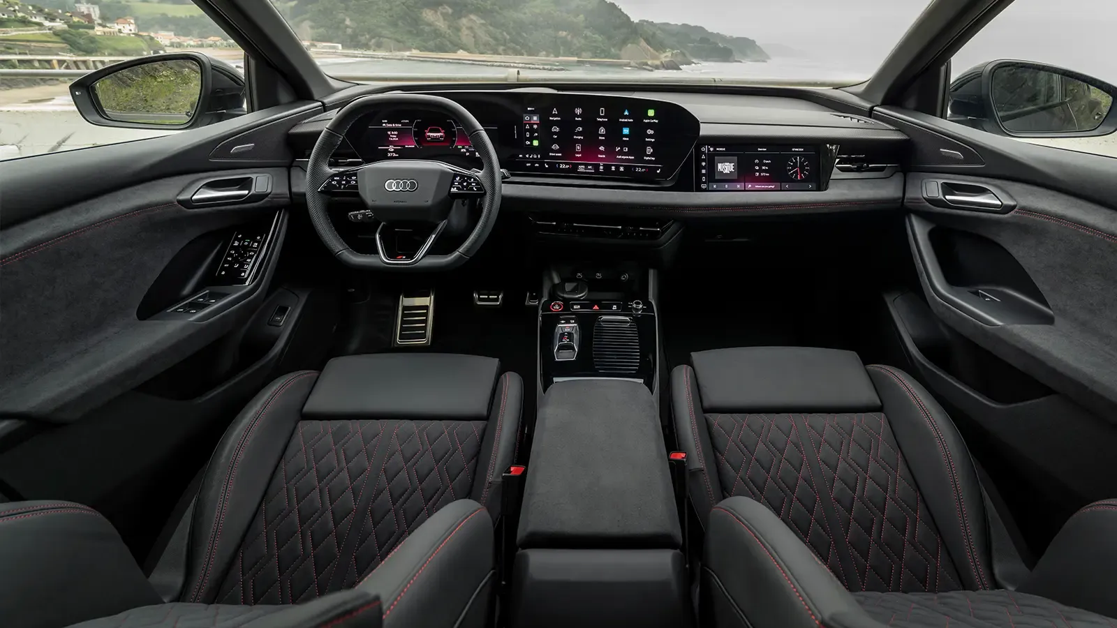2025 Audi A6 drivers side interior