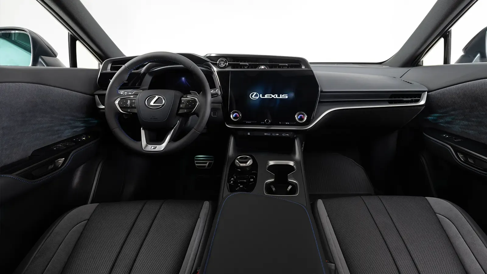 A 2026 Lexus RZ 350 e-interior