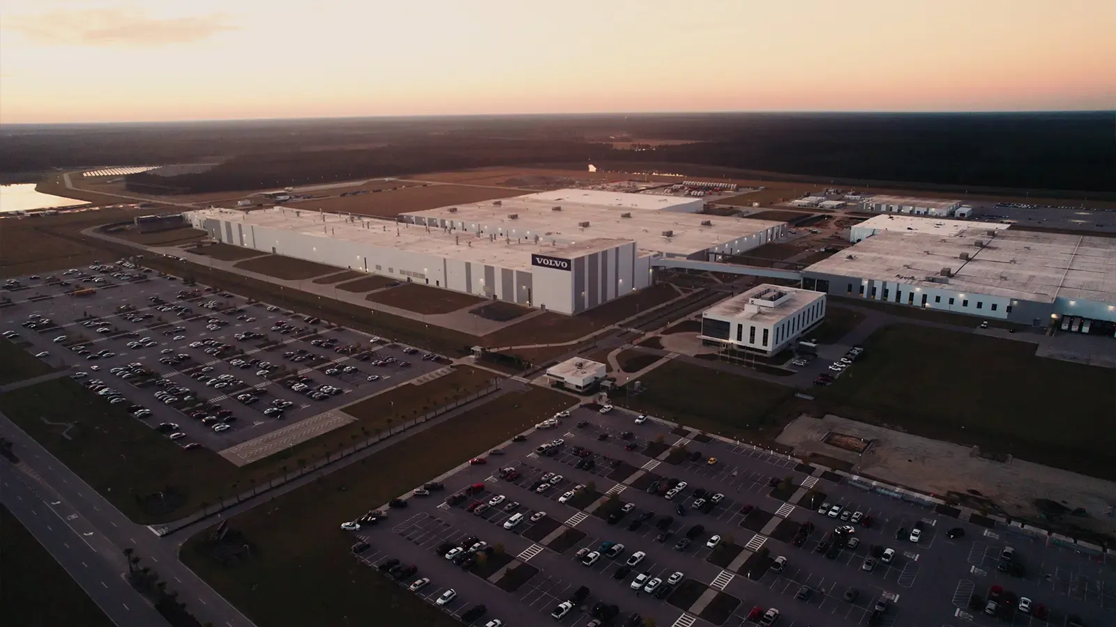 Volvo production plant in South Carolina
