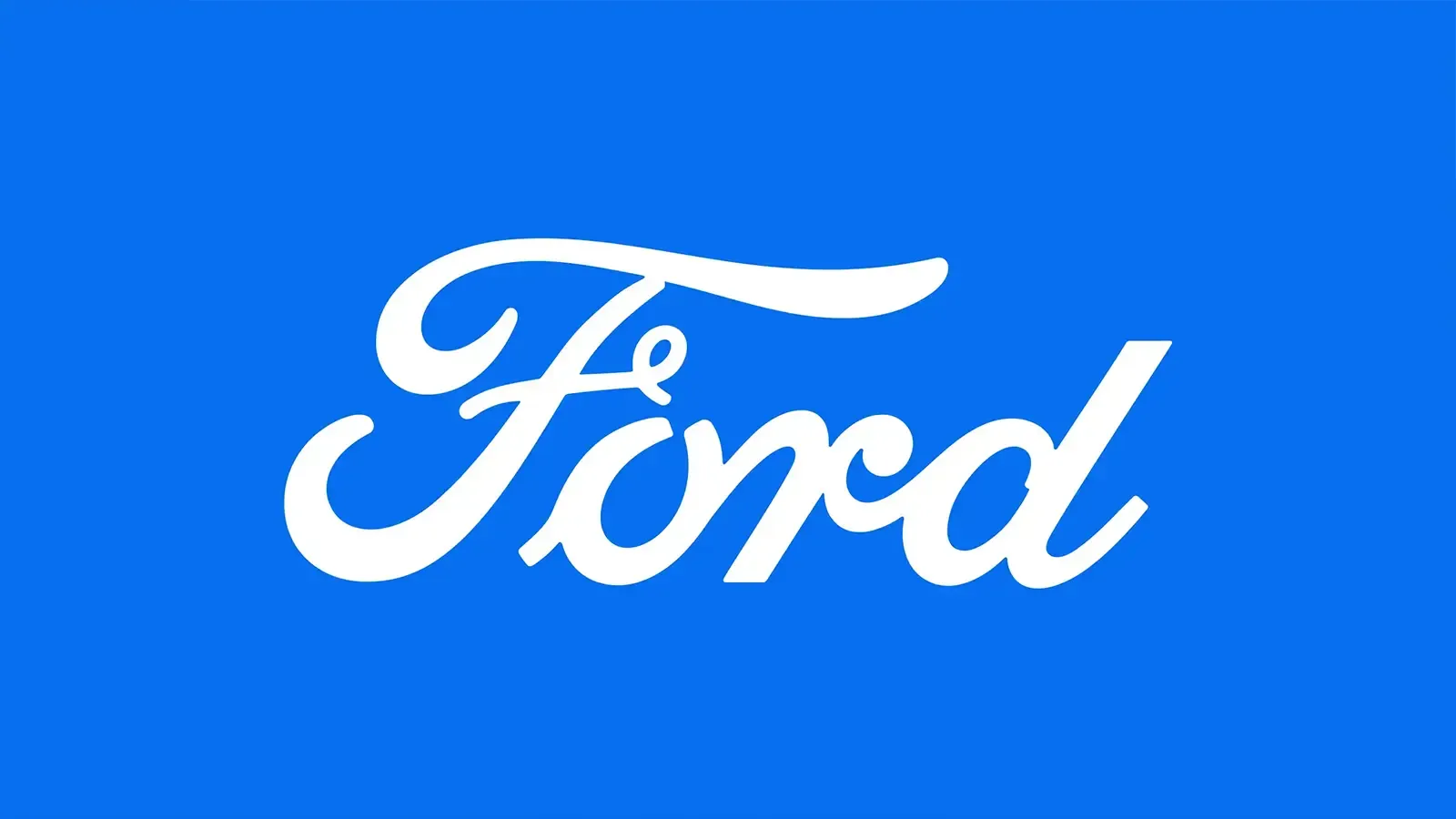 Ford blue logo