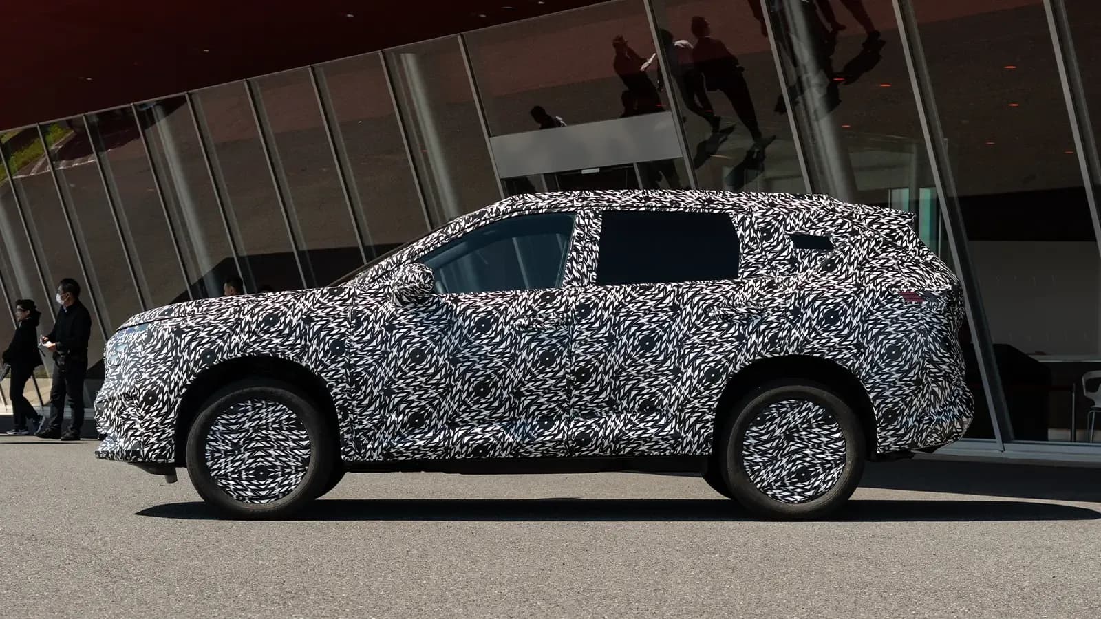 A 2027 Rogue e Power Prototype First Drive side by side