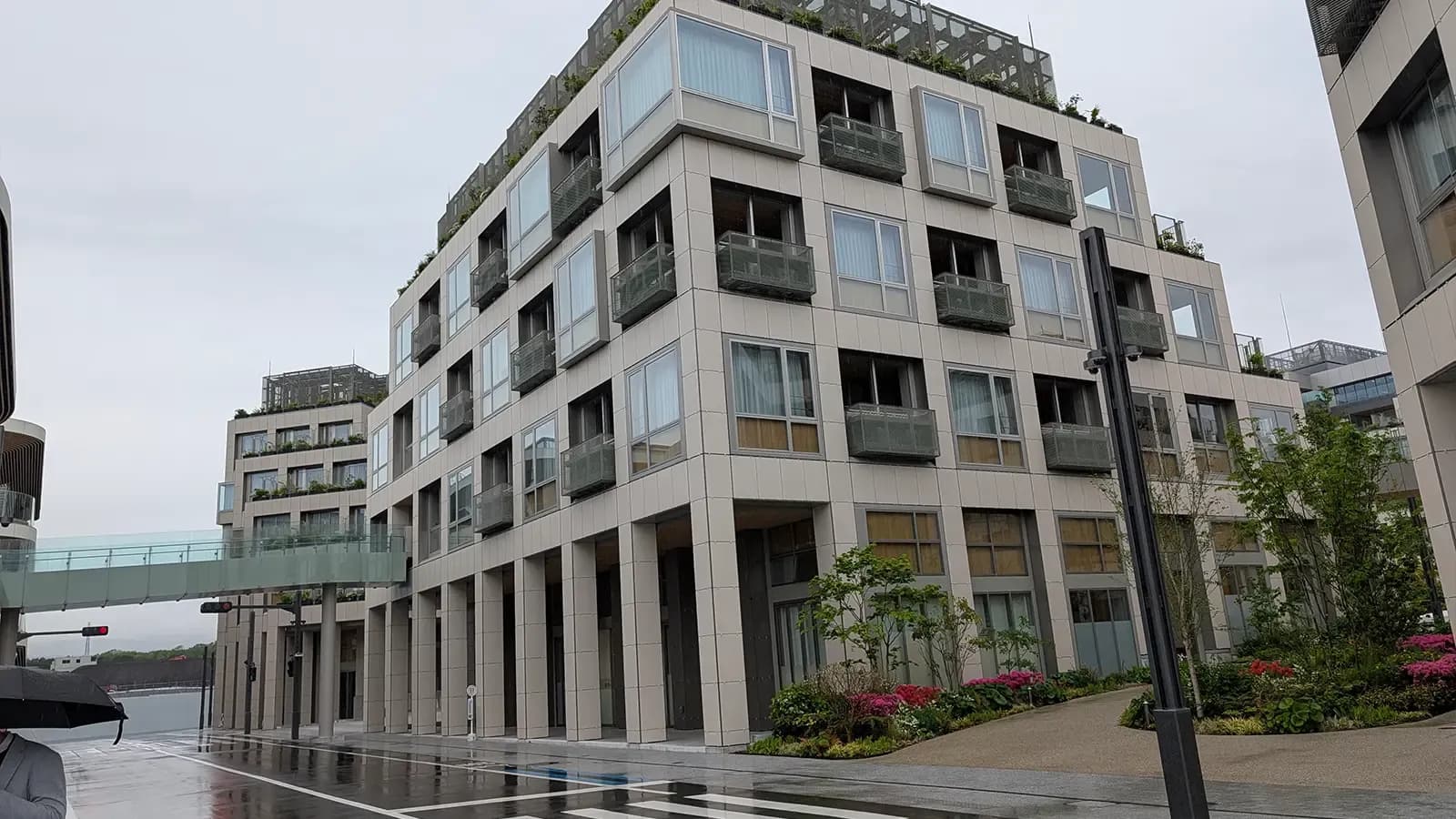 Japan Toyota Woven city downtown view