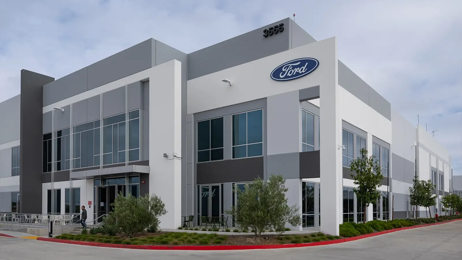 The Ford Electric Vehicle Development Center (EVDC) building