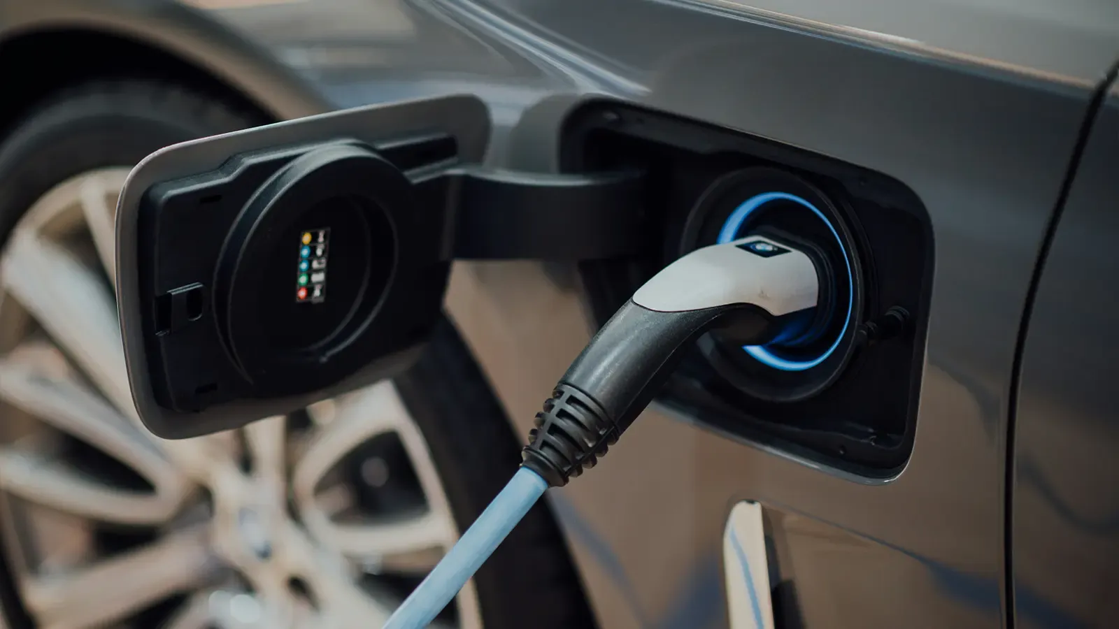 An EV charging