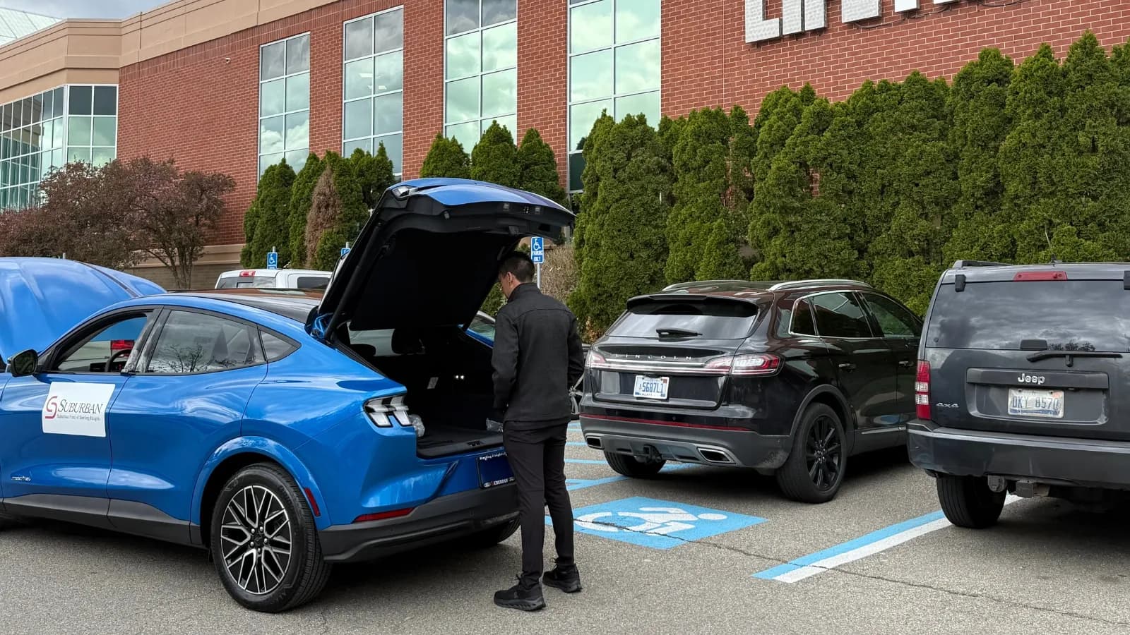 EV test drives hosted by Suburban Ford of Sterling Heights at LIFETIME fitness