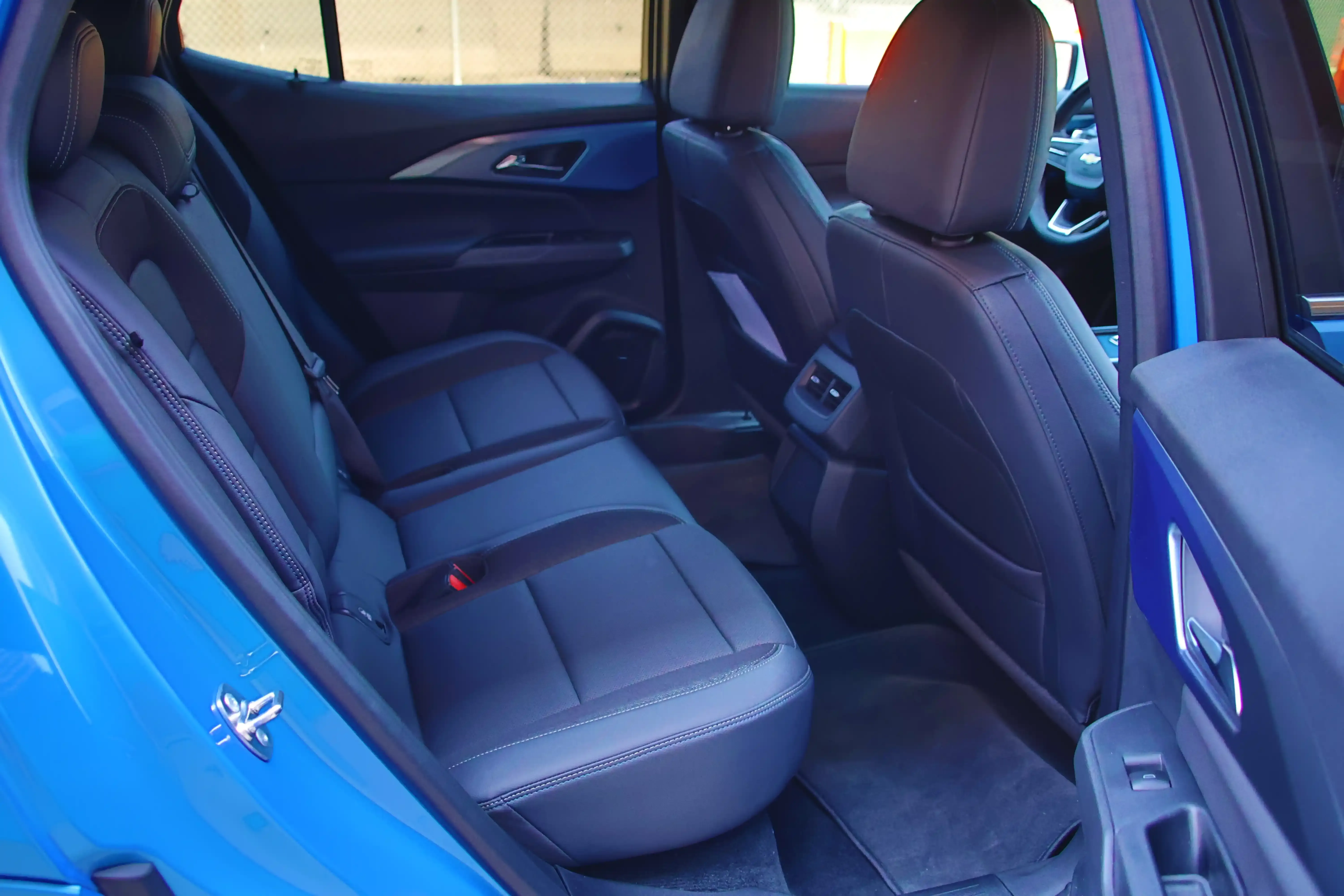 2027 Chevrolet Equinox EV rear interior