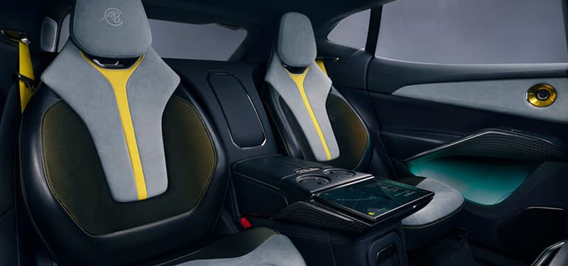 Lotus Eletre rear seats