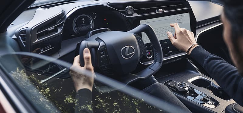 2023 Lexus RZ interior