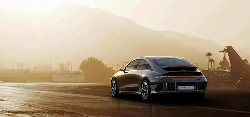 2023 Hyundai Ioniq 6 Rear