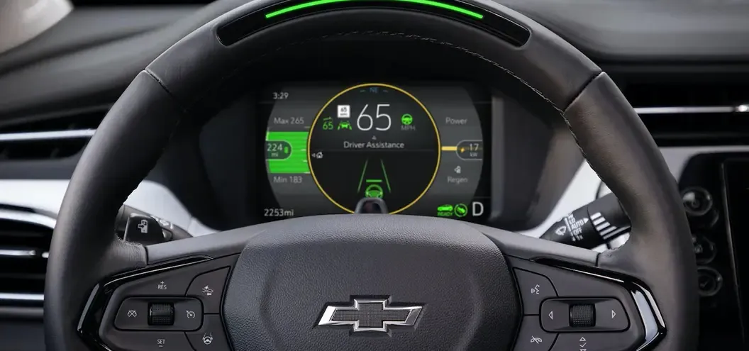 2022 Chevy Bolt Steering Wheel and Dash Tech