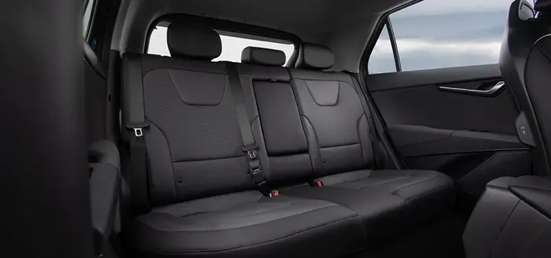 Kia Niro Hybrid interior rear seating
