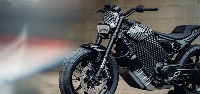 LiveWire Del Mar EV Motorcycle front view