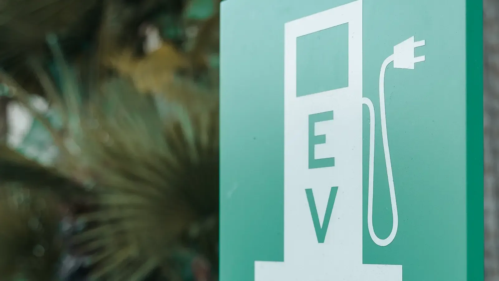 Electric Vehicle Charging Sign