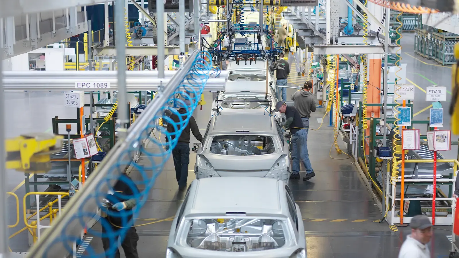 auto manufacturing plant