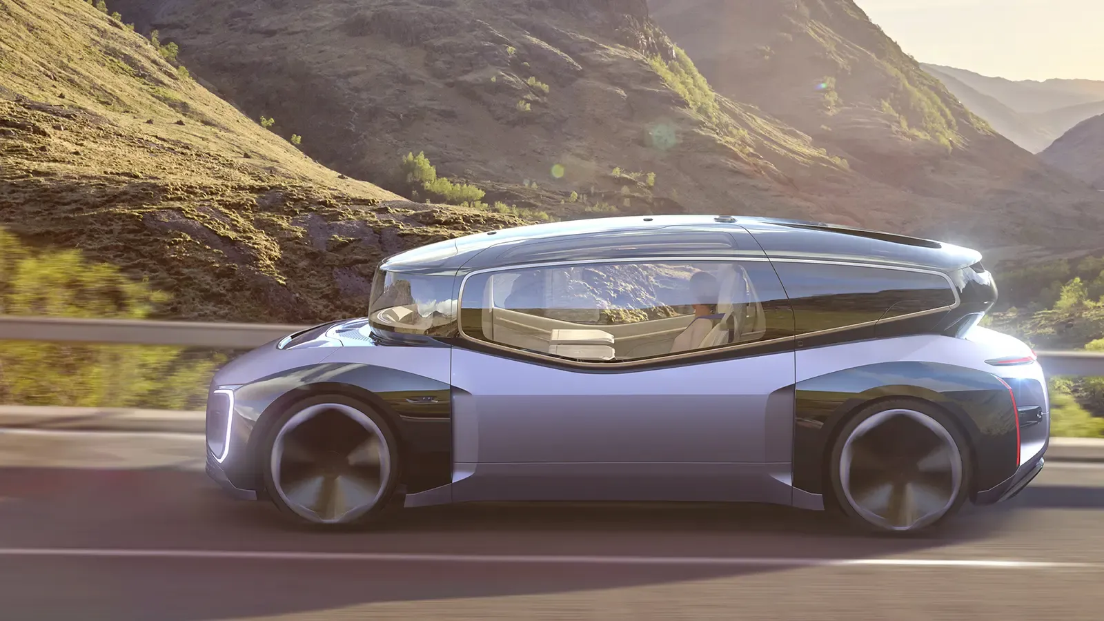 Volkswagen driverless car concept exterior