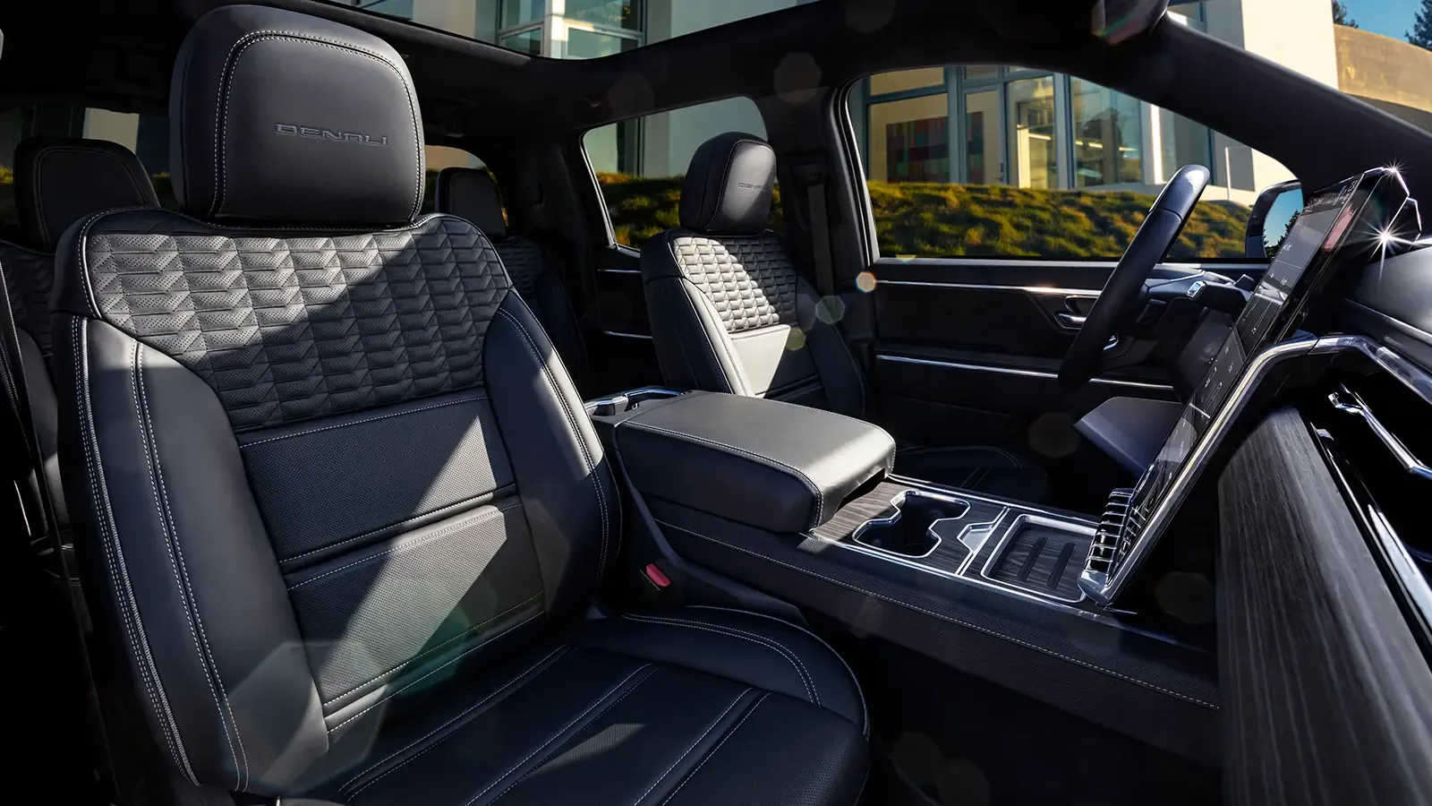 2024 GMC Sierra EV interior seating
