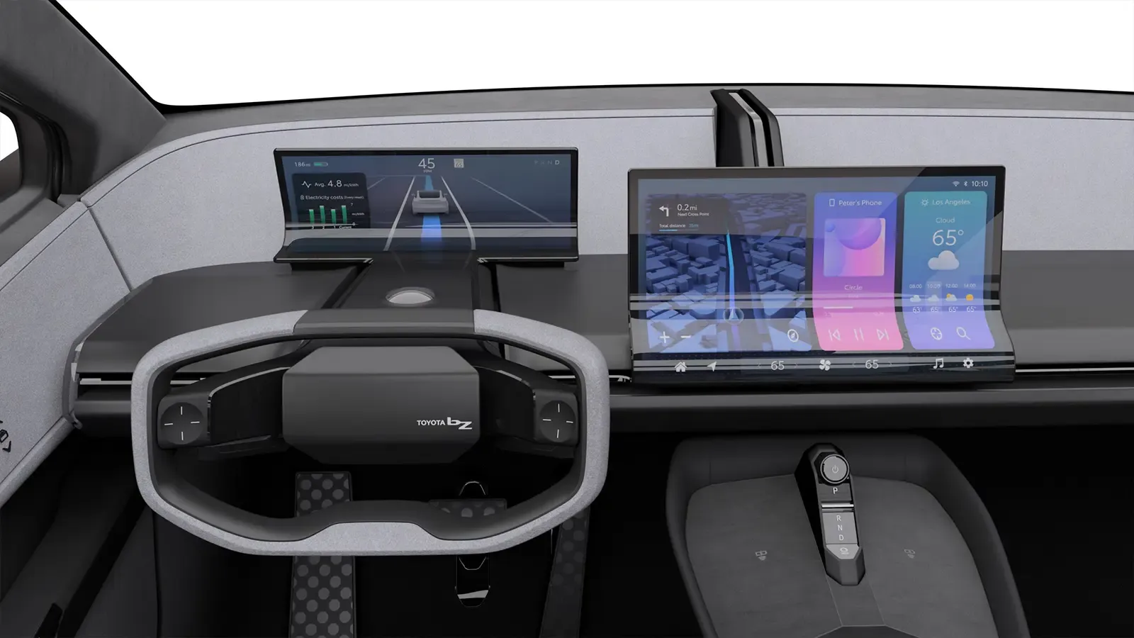 Toyota bZ4X dashboard